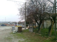 La zona al Cesano di Senigallia dove sono state rinvenute lastre di amianto rotte