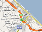 Mappa A-14 Fano - Senigallia