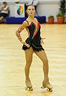 Annalisa Graziosi durante una prova dei recenti campionati europei di Lisbona