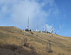 Antenne posizionate in collina