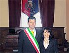 Maurizio Mangialardi e Luana Angeloni