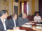 Mangialardi, Schiavoni, Bugatti, Mariani, Grilli alla presentazione degli eventi culturali estivi a Senigallia