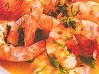 Ricetta antipasto di pesce Gamberoni allo Chardonney