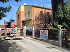 Demolizione dell’abitazione in via XXV Aprile a Senigallia