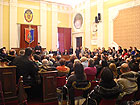 Discorso di fine 2010 in aula consiliare a Senigallia