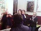 Enrico Dignani alla presentazione delle sue opere a Senigallia