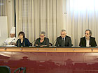 Da sinistra: Silvano Pettinari, Simonetta Sagrati, Toni Guzzi, Goffredo Giovanelli, Stefano Schiavoni
