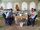 Con i contadini in Syria per il tè