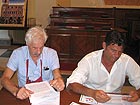 Paolo Mattei, Massimo Colocci e Maurizio Mangialardi