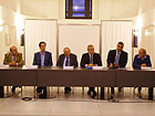La conferenza stampa alla Rotonda a Mare di Senigallia
