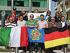 Delegazioni di Senigallia e Waiblingen insieme presso la segreteria nazionale di Civitanova Marche
