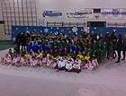 Esibizione di ginnastica ritmica delle ragazze della Polisportiva Senigallia