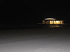 Neve in spiaggia a Senigallia - la Rotonda