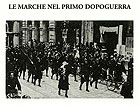Copertina del volume “Le Marche nel primo dopoguerra”