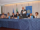 Il Presidente del Rotary Brignone insieme ad alcuni componenti della Giunta
