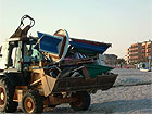 Materiale abusivo rimosso dalla spiaggia di Senigallia