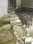 I muri romani disposti secondo l’antica linea di costa