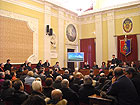 Discorso di fine 2010 in aula consiliare a Senigallia