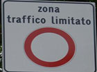 Cartello di Zona a Traffico Limitato