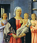 Madonna di Senigallia, opera di Piero della Francesca, olio su tela