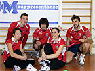 La rappresentativa di serie C a squadre del Badminton Senigallia