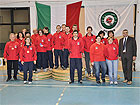 La squadra della compagnia di Senigallia Assta con l’Assessore allo sport Gennaro Campanile