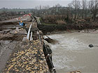 Crollo ponte sul Cesano Corinaldo