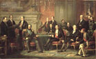 Congresso di Parigi: opera di Dubufe (Wikipedia)