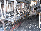 Il centro sociale di Sant’Angelo di Senigallia andato a fuoco