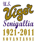 logo celebrativoper i 90 anni della Vigor Senigallia
