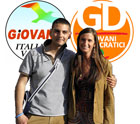 Giovani Idv (Stefano Canti) e del PD (Marzia Baioni)