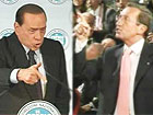 La famosa lite tra Silvio Berlusconi e Gianfranco Fini