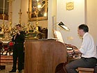 Alessandro Bianchi (organo) e Mauro Piazzi (trombone) in concerto nella Chiesa di San Francesco di Corinaldo