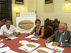Mangialardi, Curzi, Fiorini alla presentazione di Pane Nostrum 2011