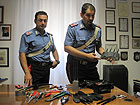 Materiale per lo scasso e l’inibizione degli allarmi sequestrato dai Carabinieri
