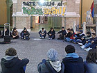 Assemblea pubblica in piazza Roma dei giovani dello spazio Arvultura
