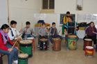 Corso di percussioni al Centro "Le Rondini"