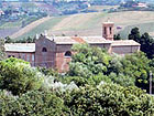 Il convento delle Grazie, sede del Museo di Storia dellaMezzadria