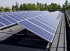 Impianto fotovoltaico a pannelli solari