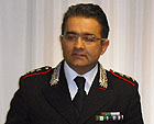 Roberto Cardinali, Comandante uscente della Compagnia Carabinieri di Senigallia