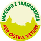 logo "Impegno e trasparenza per Ostra Vetere"