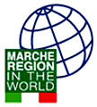 Le Marche nel mondo - logo