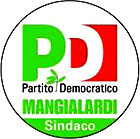logo elettorale del PD Senigallia in appoggio a Mangialardi